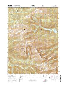 Comanche Peak 2016 topographic map thumbnail