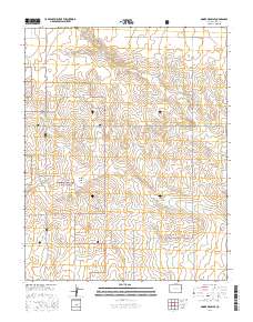 Moore Draw SE 2016 topographic map thumbnail