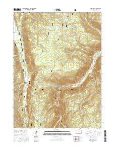 Boston Peak 2016 topographic map thumbnail