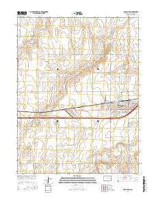 Burlington 2016 topographic map thumbnail
