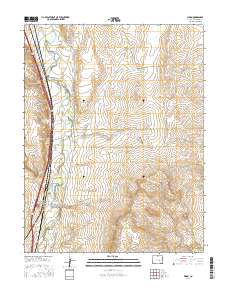 Pinon 2016 topographic map thumbnail