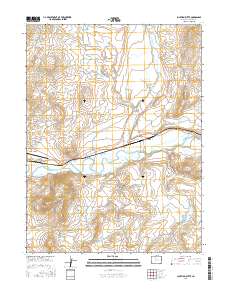 Junction Butte 2016 topographic map thumbnail