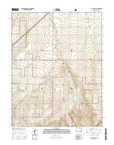 La Junta SW 2016 topographic map thumbnail