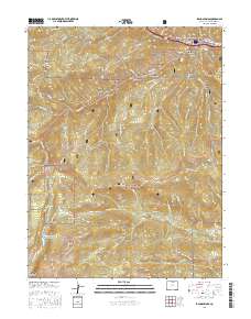 Idaho Springs 2016 topographic map thumbnail