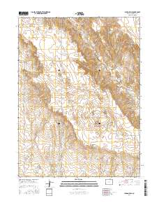 Judson Hills 2016 topographic map thumbnail