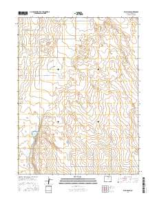 Klug Ranch 2016 topographic map thumbnail