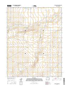 Flying A Ranch 2016 topographic map thumbnail