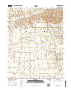 Adler Creek 2016 topographic map thumbnail