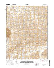 Bald Mountain 2016 topographic map thumbnail