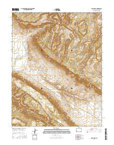 Davis Mesa 2016 topographic map thumbnail