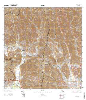 Penuelas 2013 topographic map thumbnail