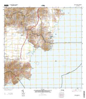 Punta Guayanes 2013 topographic map thumbnail