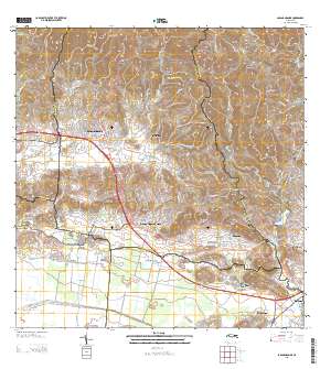 Sabana Grande 2013 topographic map thumbnail