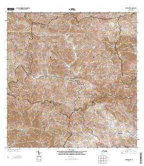 Barranquitas 2013 topographic map thumbnail