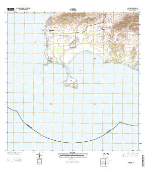 Cabo Rojo 2013 topographic map thumbnail