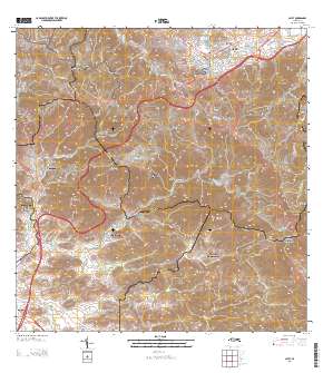 Cayey 2013 topographic map thumbnail