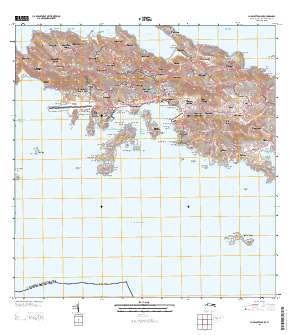 Charlotte Amalie 2013 topographic map thumbnail