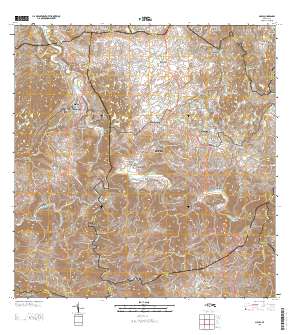 Ciales 2013 topographic map thumbnail