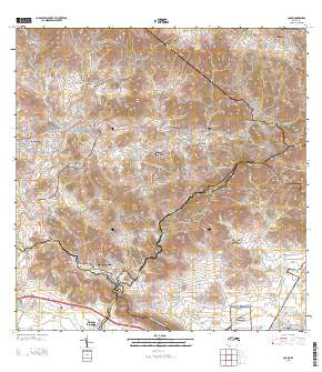 Coamo 2013 topographic map thumbnail