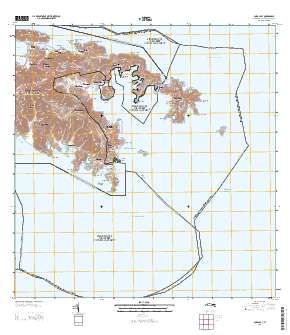 Coral Bay 2013 topographic map thumbnail