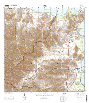 Fajardo 2013 topographic map thumbnail