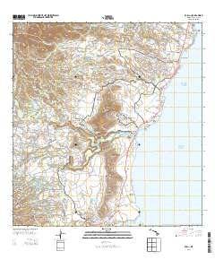 Kapaa 2013 topographic map thumbnail