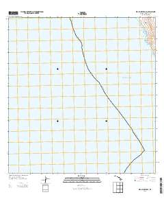 Keawanui Bay 2013 topographic map thumbnail