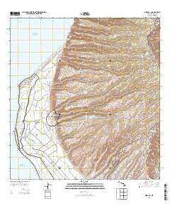 Kekaha 2013 topographic map thumbnail