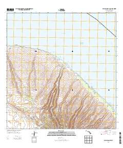 Lanai North 2013 topographic map thumbnail