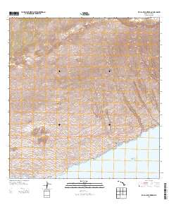 Lualailua Hills 2013 topographic map thumbnail