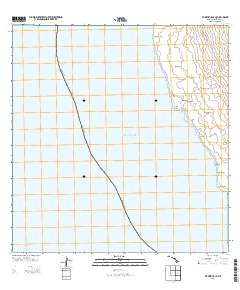 Manuka Bay 2013 topographic map thumbnail