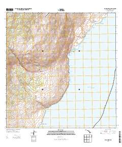 Naalehu 2013 topographic map thumbnail