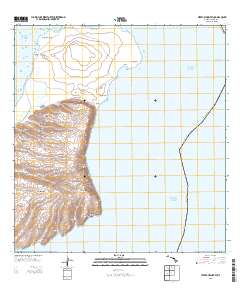 Niihau North 2013 topographic map thumbnail