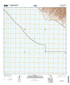 Olowalu 2013 topographic map thumbnail