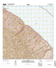 Papaaloa 2013 topographic map thumbnail