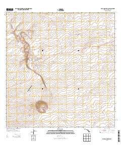 Puuanahulu 2013 topographic map thumbnail