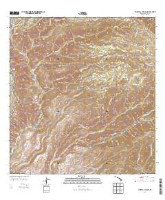 Waimea Canyon 2013 topographic map thumbnail