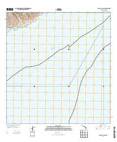 Halawa OE S 2013 topographic map thumbnail