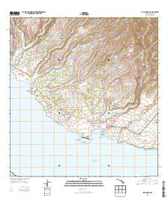 Hanapepe 2013 topographic map thumbnail