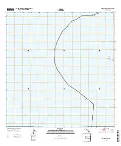 Kaena OE W 2013 topographic map thumbnail