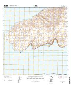 Kahoolawe 2013 topographic map thumbnail