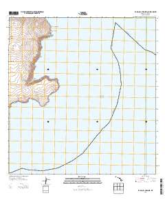 Kahoolawe OE E 2013 topographic map thumbnail