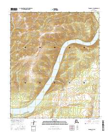 Tanana B-3 SE topographic map thumbnail