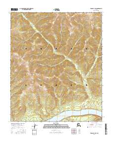 Tanana B-3 SW topographic map thumbnail