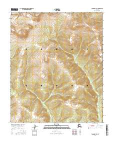 Tanana B-4 SE topographic map thumbnail