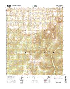 Tanana B-4 SW topographic map thumbnail