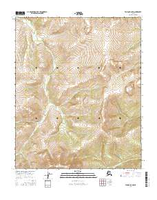 Tanana B-6 NW topographic map thumbnail