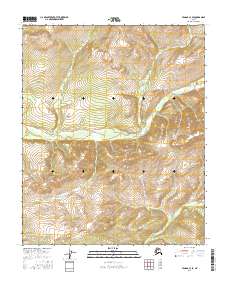 Tanana C-3 SE topographic map thumbnail