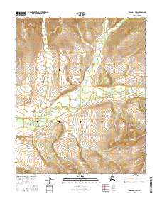 Tanana C-3 SW topographic map thumbnail