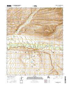 Tanana C-4 SW topographic map thumbnail